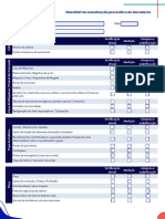 Checklist de Manutenção Preventiva de Elevadores