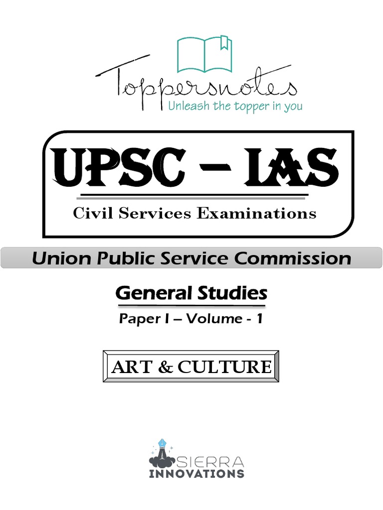 UPSC IAS General Studies Art & Culture | PDF