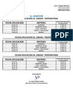 Fechas de Examenes Prepa 2023-1