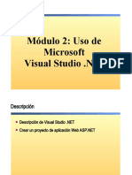 Uso de Microsoft Visual Studio