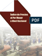 Indice de Precios Al Por Mayor A Nivel Nacional