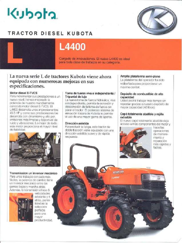 Tractor L4400 | PDF