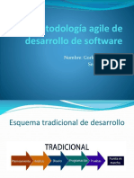 Metodología Agile de Desarrollo de Software