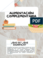 Alimentación Complementaria