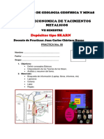 Practica Nro. 08 Depositos Tipo Skarn