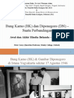 Diponegoro & Bung Karno - A Comparison