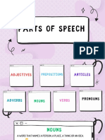 Parts of Speech