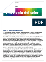 Qué Es La Psicología Del Color