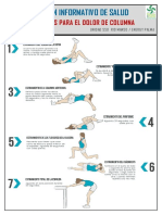 Boletin Informativo de Salud - Junio - Ejercicios para El Dolor de Columna