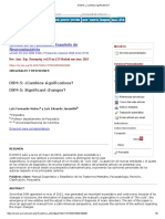 DSM-5 - ¿Cambios Significativos