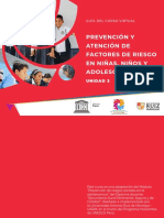 Guia - Prevencion y Atencion de Factores de Riesgo en Ninas Ninos y Adolescentes Unidad 2