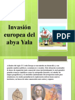 Invasión Europea Del Abya Yala