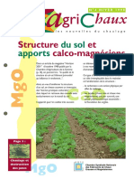 Chaulage Agricultural Et Apport Calco-Magnésien