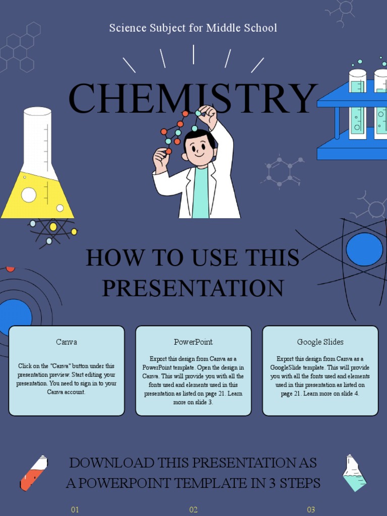 Chemistry For Middle School Students PDF Microsoft Power Point