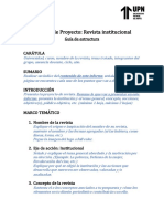 Estructura - Informe de Proyecto de Revista - 2023