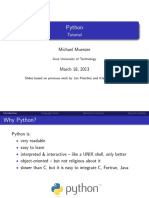 Python: Tutorial
