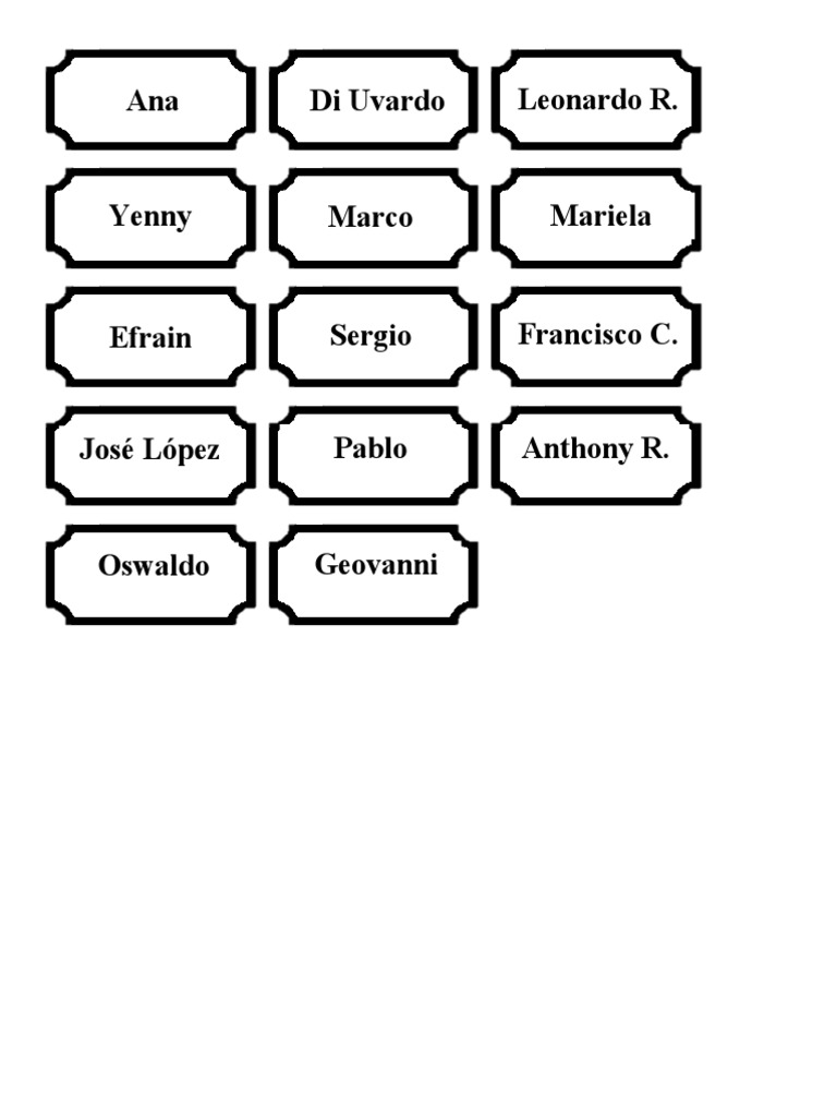 Etiquetas Locker | PDF