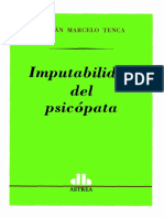 Imputabilidad Del Psicopata Adrian Marcelo Tenca