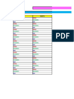 Itinerario Mes Mayo 2023