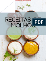 Receitas de Molhos