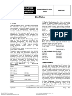 GMW 3044 Zinc Plating Trivalent