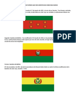 Los Símbolos Patrios Que Nos Identifican Como Bolivianos y Las Costumbres