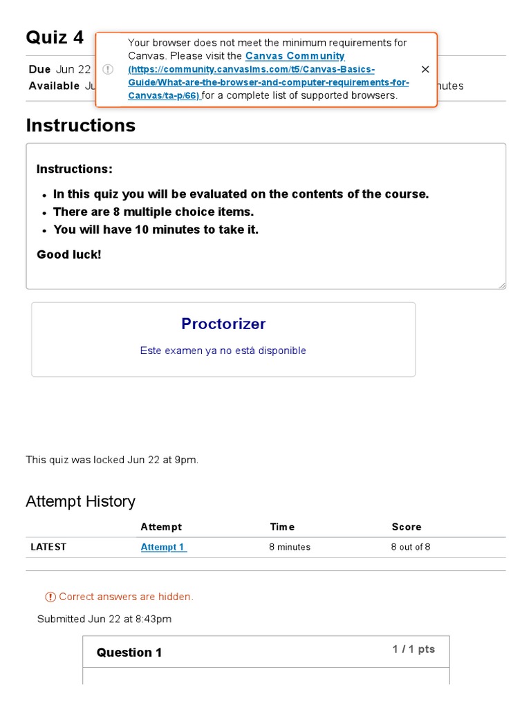Quiz 4 Ag1 Pdf Games Activities Computers