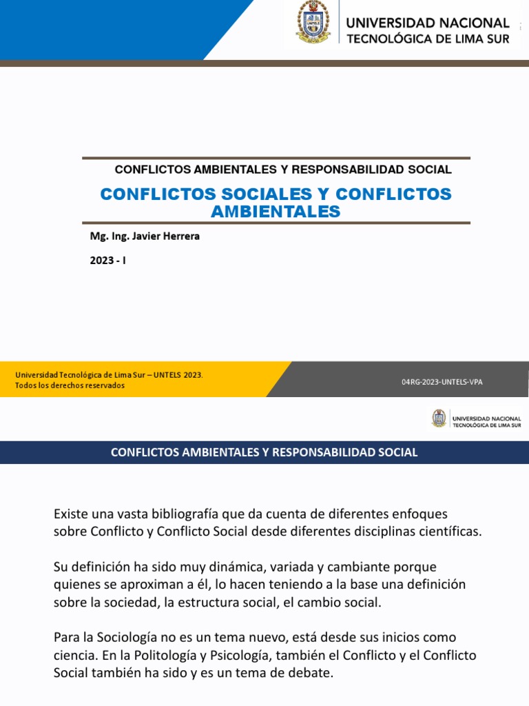 Definición de Conflictos Sociales | PDF | Conflicto social | Conflicto ...