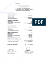 Estados Financieros a 31 Diciembre 2016 Military Industries