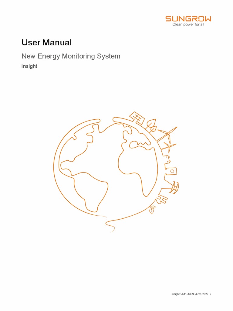 Sungrow Insight Monitoring Manual | PDF | Graphical User Interfaces ...