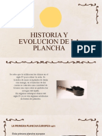 Historia Yevolucion de La Plancha