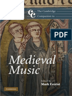 The Cambridge Companion To Medieval Music (Traduzido)