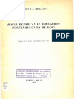 Hacia Dónde Va La Educación Norteamericana Hoy, Núms. 9-10