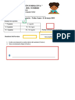 EVALUACIÓN Cuantas Palabras Tiene Una Oracion