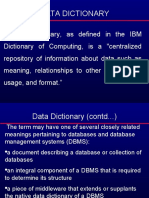 Imp Data Dictionary