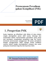 Program Perencanaan Persalinan Dan Pencegahan Komplikasi (P4K)