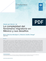 La Complejidad Del Fenómeno Migratorio en México y Sus Desafíos