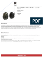 Ficha Producto Peltor Optime Fono Auditivo Adosado A Casco 48822