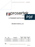 V Fender Data Sheet