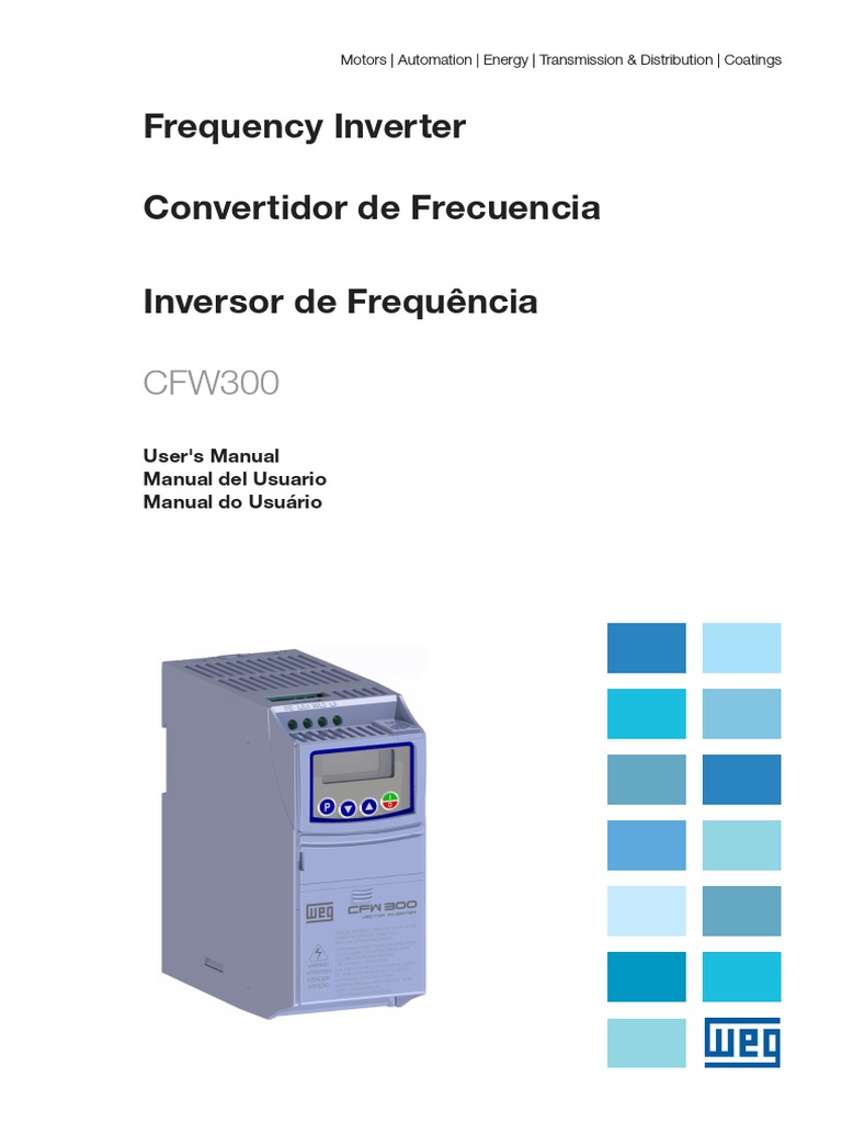 Manual do Inversor de Frequência CFW300 | PDF | Resistor | USB
