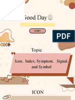 Icon, Index, Symptom, Signal and Symbol