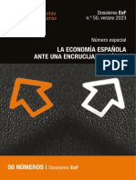 Dossieres EsF 50 La Economia Espanola Ante Una Encrucijada Critica