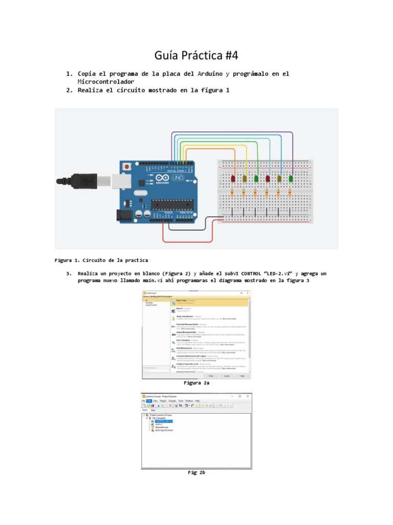 Copia de Guia Practica 4 | PDF | Arduino | Desarrollo de software