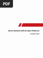 Device Network SDK (AI Open Platform) : Developer Guide