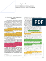 Efecto de Las Obligaciones. Prelacion de Creditos. Barcia