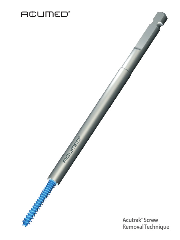 Screw Removal Brochure PDF Screw Drill