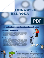 Contaminantes Del Agua