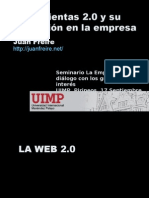 Herramientas 2.0 y Su Aplicacion en La Empresa - Juan Freire