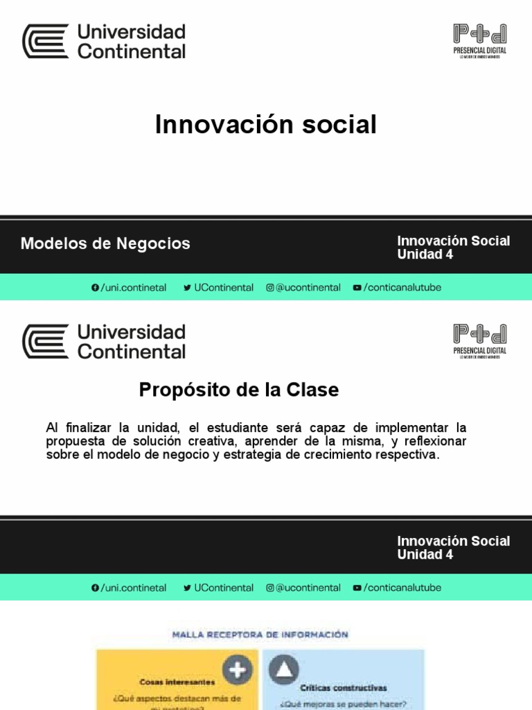Modelos de Negocios en Innovación Social | PDF | Modelo de negocio ...