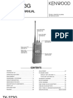 Kenwood TK 373g Service Manual